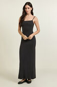 Nulu Spaghetti-Strap Maxi Dress